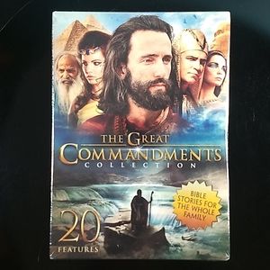 Factory Sealed "The Great Commandments Collection" 20 feature boxed set DVD